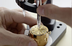 萧邦拉丝不锈钢表带划伤修复设备